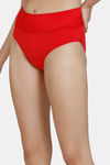 Zivame High Rise Full Coverage Tummy Tucker Hipster Panty (Pack of 2) - Multicolor — thumbnail 8